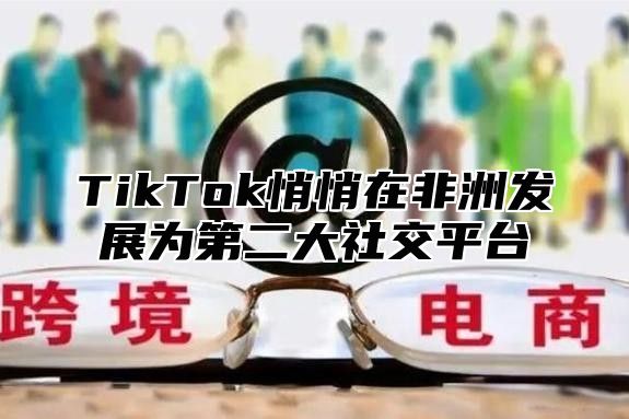 TikTok悄悄在非洲发展为第二大社交平台