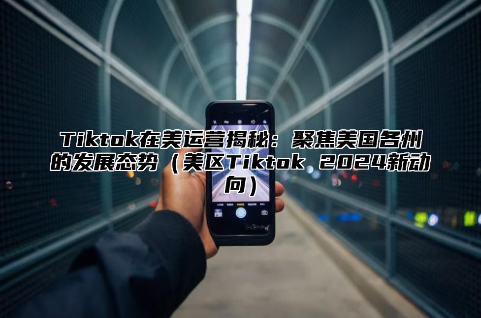 Tiktok在美运营揭秘：聚焦美国各州的发展态势（美区Tiktok 2024新动向）