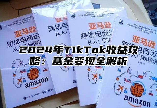 2024年TikTok收益攻略：基金变现全解析