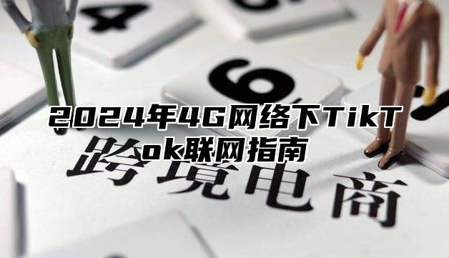 2024年4G网络下TikTok联网指南