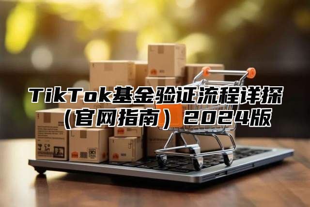 TikTok基金验证流程详探（官网指南）2024版