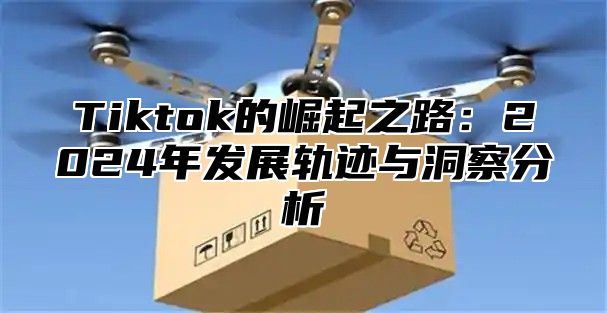 Tiktok的崛起之路：2024年发展轨迹与洞察分析