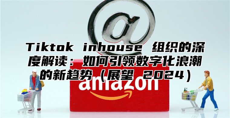 Tiktok inhouse 组织的深度解读：如何引领数字化浪潮的新趋势（展望 2024）