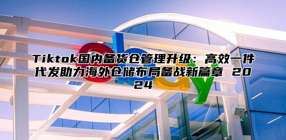 Tiktok国内备货仓管理升级：高效一件代发助力海外仓储布局备战新篇章 2024