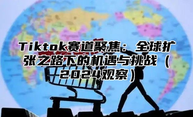 Tiktok赛道聚焦：全球扩张之路下的机遇与挑战（2024观察）