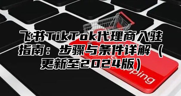 飞书TikTok代理商入驻指南：步骤与条件详解（更新至2024版）