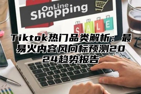 Tiktok热门品类解析：最易火内容风向标预测2024趋势报告