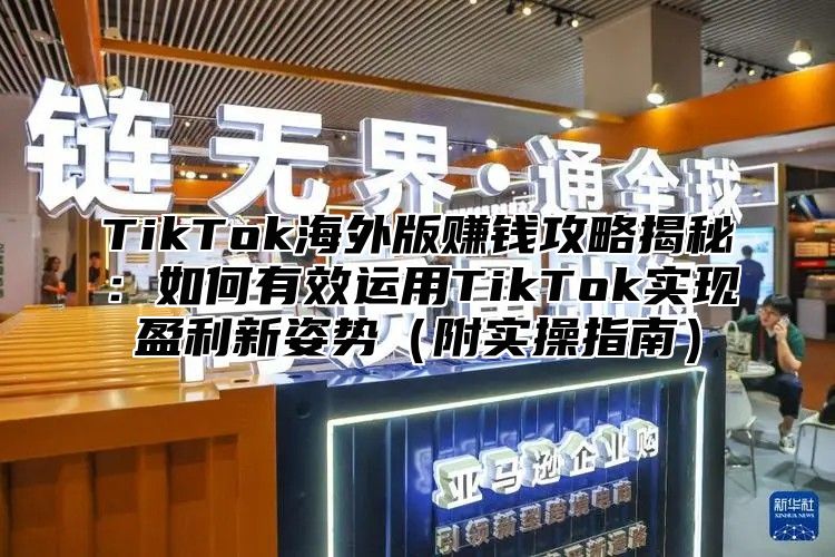 TikTok海外版赚钱攻略揭秘：如何有效运用TikTok实现盈利新姿势（附实操指南）