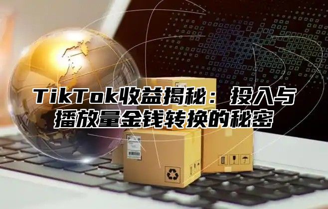 TikTok收益揭秘：投入与播放量金钱转换的秘密