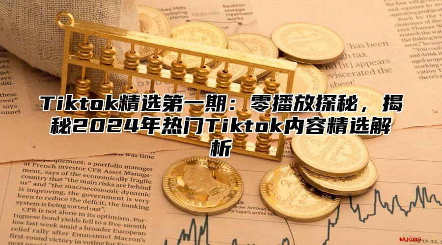 Tiktok精选第一期：零播放探秘，揭秘2024年热门Tiktok内容精选解析