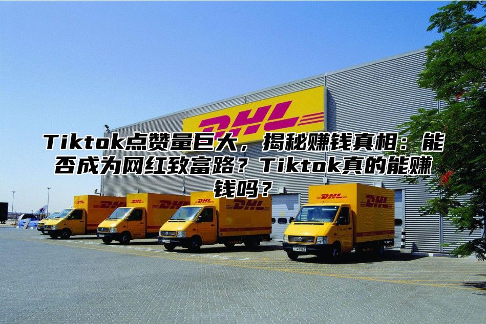 Tiktok点赞量巨大，揭秘赚钱真相：能否成为网红致富路？Tiktok真的能赚钱吗？