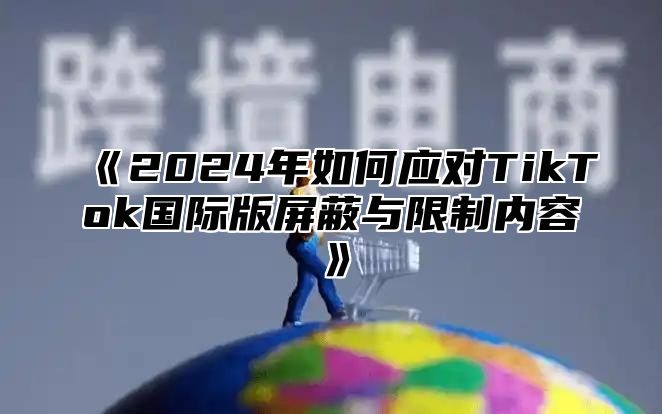 《2024年如何应对TikTok国际版屏蔽与限制内容》