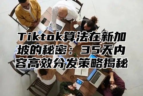 Tiktok算法在新加坡的秘密：35天内容高效分发策略揭秘