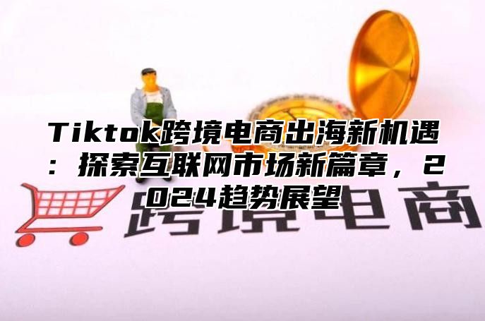 Tiktok跨境电商出海新机遇：探索互联网市场新篇章，2024趋势展望