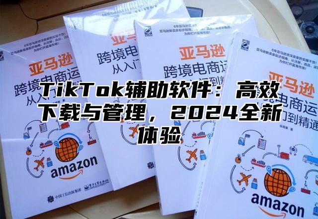 TikTok辅助软件：高效下载与管理，2024全新体验