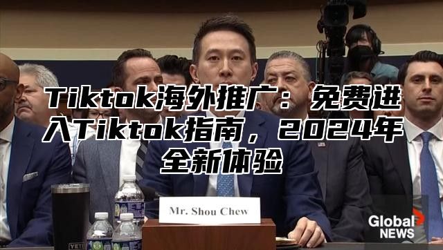 Tiktok海外推广：免费进入Tiktok指南，2024年全新体验