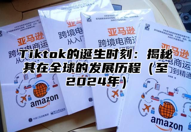 Tiktok的诞生时刻：揭秘其在全球的发展历程（至2024年）