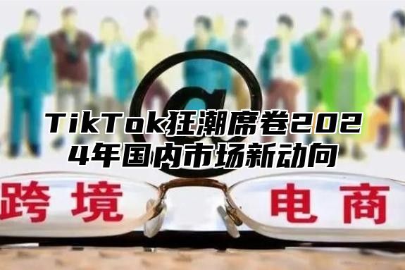 TikTok狂潮席卷2024年国内市场新动向