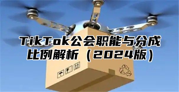 TikTok公会职能与分成比例解析（2024版）