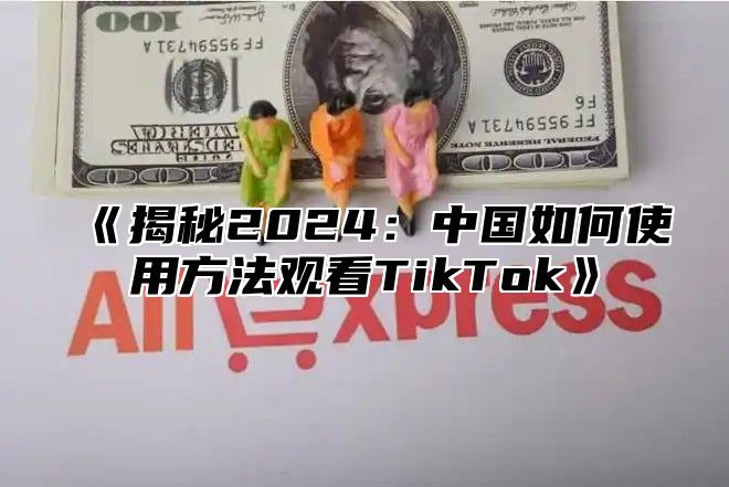 《揭秘2024：中国如何使用方法观看TikTok》