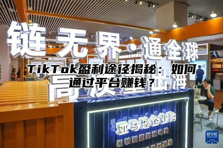 TikTok盈利途径揭秘：如何通过平台赚钱？