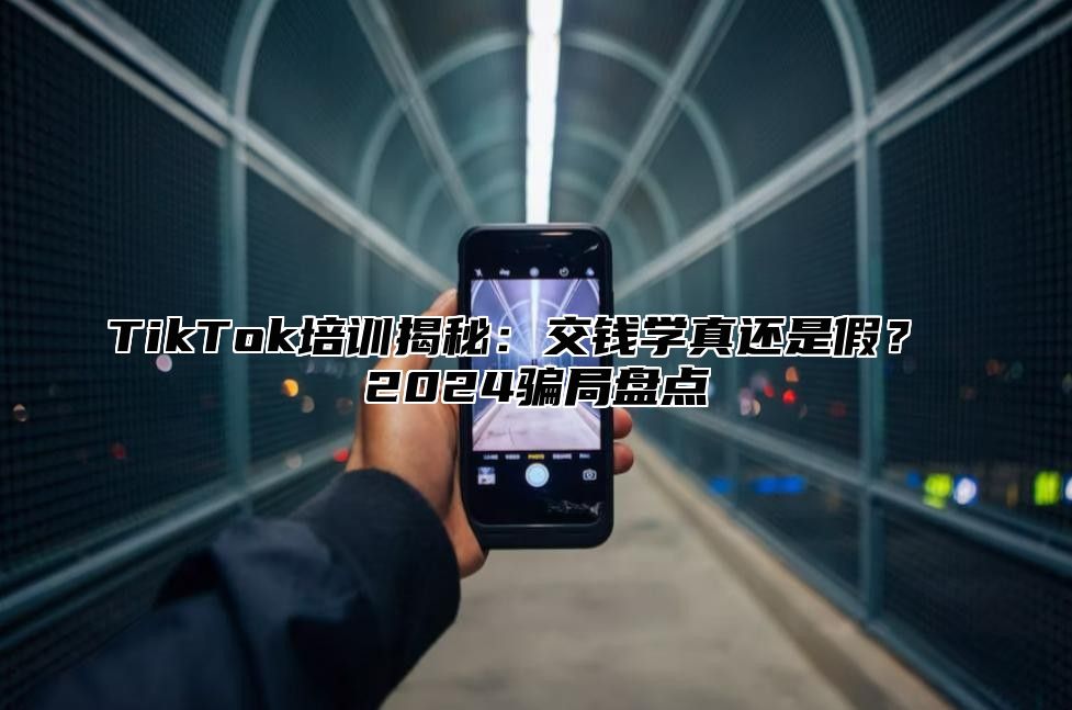 TikTok培训揭秘：交钱学真还是假？ 2024骗局盘点