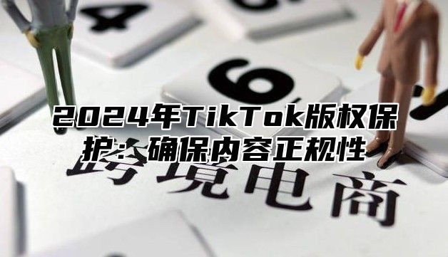 2024年TikTok版权保护：确保内容正规性