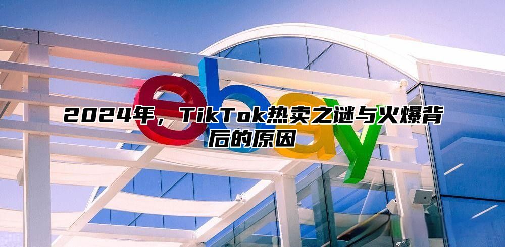 2024年，TikTok热卖之谜与火爆背后的原因