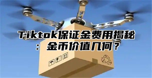 Tiktok保证金费用揭秘：金币价值几何？