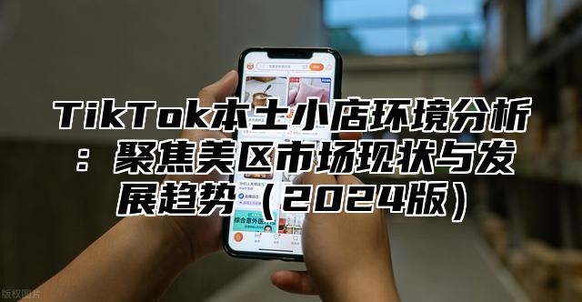 TikTok本土小店环境分析：聚焦美区市场现状与发展趋势（2024版）