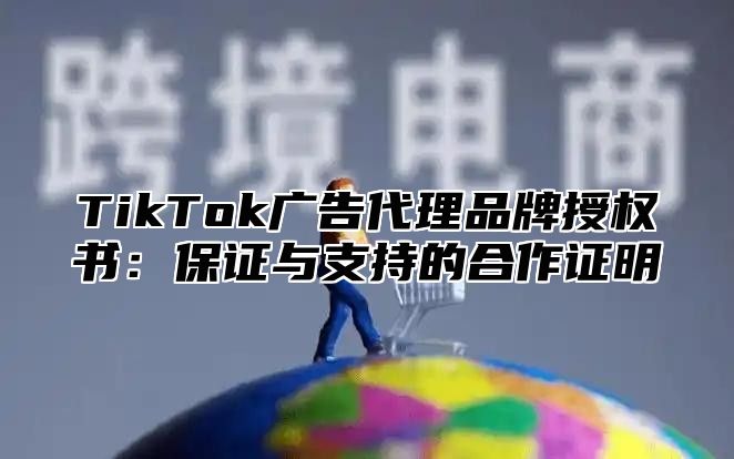 TikTok广告代理品牌授权书：保证与支持的合作证明