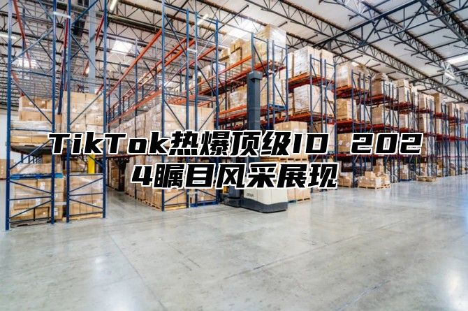 TikTok热爆顶级ID 2024瞩目风采展现