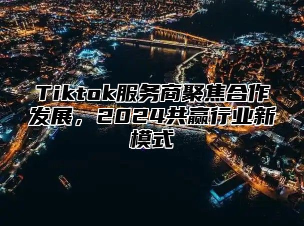 Tiktok服务商聚焦合作发展，2024共赢行业新模式