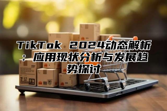 TikTok 2024动态解析：应用现状分析与发展趋势探讨