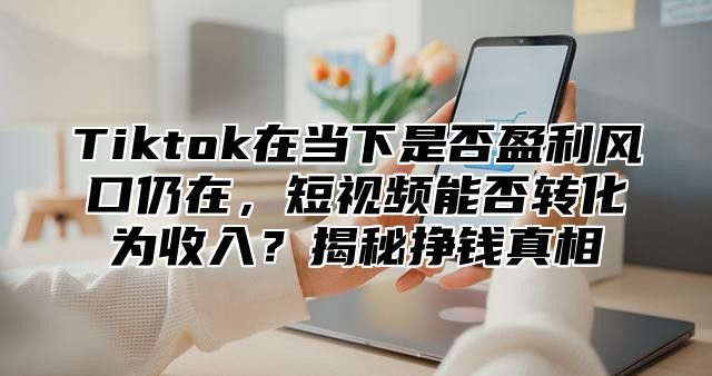 Tiktok在当下是否盈利风口仍在，短视频能否转化为收入？揭秘挣钱真相