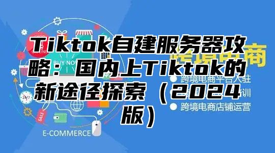 Tiktok自建服务器攻略：国内上Tiktok的新途径探索（2024版）