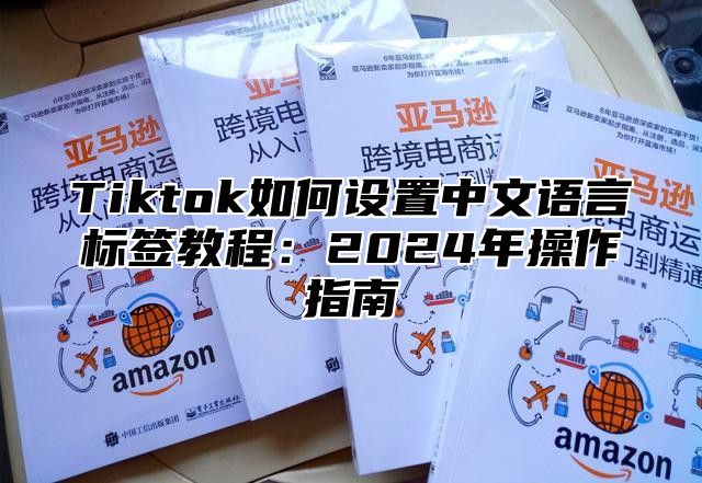 Tiktok如何设置中文语言标签教程：2024年操作指南