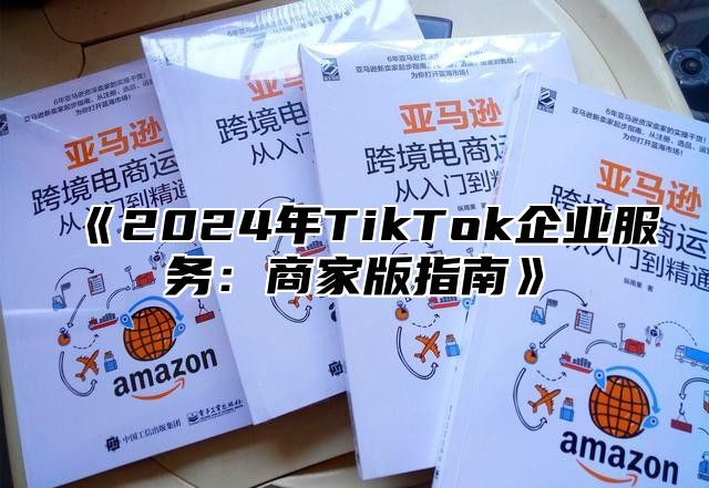 《2024年TikTok企业服务：商家版指南》