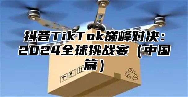 抖音TikTok巅峰对决：2024全球挑战赛（中国篇）