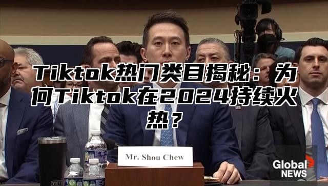 Tiktok热门类目揭秘：为何Tiktok在2024持续火热？