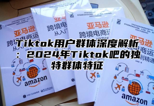 Tiktok用户群体深度解析：2024年Tiktok吧的独特群体特征