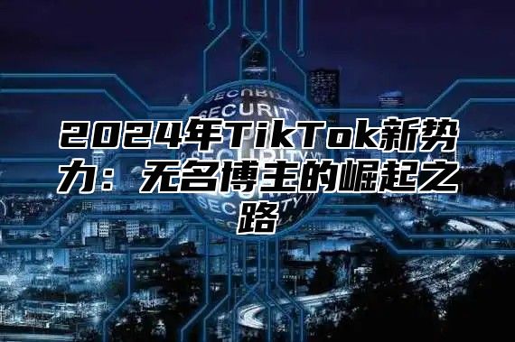 2024年TikTok新势力：无名博主的崛起之路