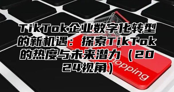 TikTok企业数字化转型的新机遇：探索TikTok的热度与未来潜力（2024视角）