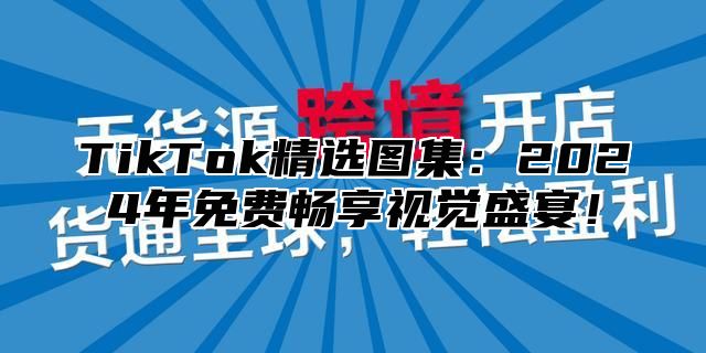 TikTok精选图集：2024年免费畅享视觉盛宴！