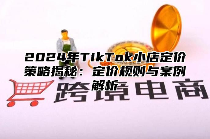 2024年TikTok小店定价策略揭秘：定价规则与案例解析