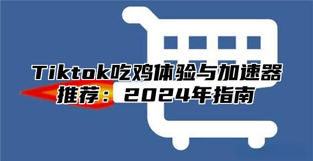 Tiktok吃鸡体验与加速器推荐：2024年指南