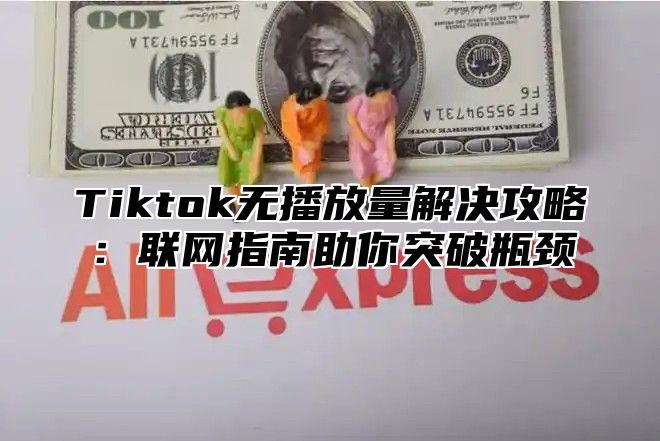 Tiktok无播放量解决攻略：联网指南助你突破瓶颈