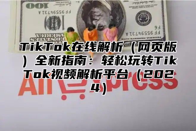 TikTok在线解析（网页版）全新指南：轻松玩转TikTok视频解析平台（2024）