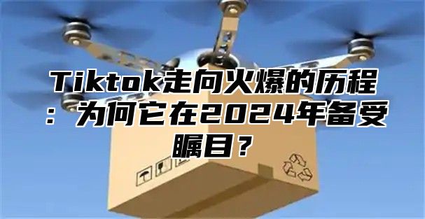 Tiktok走向火爆的历程：为何它在2024年备受瞩目？