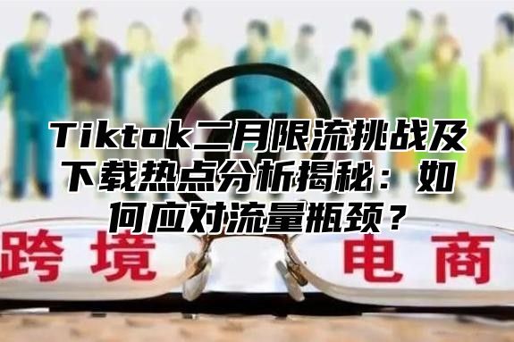 Tiktok二月限流挑战及下载热点分析揭秘：如何应对流量瓶颈？